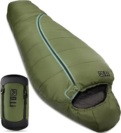 1TG Tactical Saco de Dormir Ultraligero 3 Estaciones