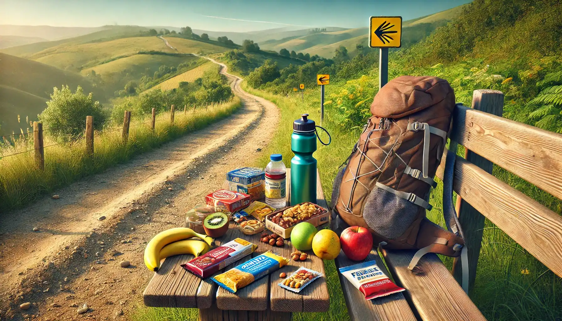 Guía de Alimentación en el Camino de Santiago: Menús, Hidratación y Snacks